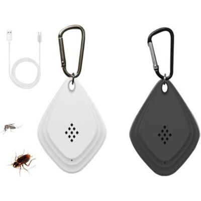 XISRENS (blanc+noir)répulsif Moustique Ultrason Portable Ultrasonique Anti-moustique Tueur Électronique Anti-moustique Chargement Usb, Pratique Et Portable Pour Anti-insecte Anti-moustique - Publicité XISRENS (blanc+noir)répulsif Moustique Ultrason Portable Ultrasonique Anti-moustique Tueur Électronique Anti-moustique Chargement Usb, Pratique Et Portable Pour Anti-insecte Anti-moustique - Publicité