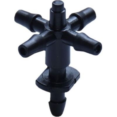 ABYSSE Lot De 10 Connecteurs D'Irrigation Goutte À Goutte - Tuyau De 3/5 Mm - Barbes De 1/8 - Publicité ABYSSE Lot De 10 Connecteurs D'Irrigation Goutte À Goutte - Tuyau De 3/5 Mm - Barbes De 1/8 - Publicité