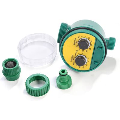 PELTOR Minuterie D'Arrosage Électronique Automatique Multifonction À Deux Cadrans, Contrôleur D'Irrigation De Jardin, Minuterie D'Irrigation Automatique Numérique Pour Système - Publicité PELTOR Minuterie D'Arrosage Électronique Automatique Multifonction À Deux Cadrans, Contrôleur D'Irrigation De Jardin, Minuterie D'Irrigation Automatique Numérique Pour Système - Publicité