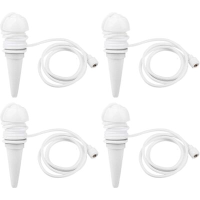 MOXIE Piquets D'Irrigation Pour Plantes Insert De Plantation Auto-arrosage Kit De Dispositifs D'Arrosage Automatique Des Plantes Piques D'Arrosage Automatique Pour Plantes,hauteur Environ 11cm(4pcs) - Publicité MOXIE Piquets D'Irrigation Pour Plantes Insert De Plantation Auto-arrosage Kit De Dispositifs D'Arrosage Automatique Des Plantes Piques D'Arrosage Automatique Pour Plantes,hauteur Environ 11cm(4pcs) - Publicité