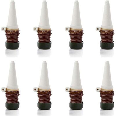 Melissa Système D'Arrosage Automatique Goutte À Goutte Avec Sondes Auto-céramiques Pointes De Plantes D'Intérieur Pour Arroser Bonsaï, Plantes, Fleurs Par , Lot De 8 - Publicité Melissa Système D'Arrosage Automatique Goutte À Goutte Avec Sondes Auto-céramiques Pointes De Plantes D'Intérieur Pour Arroser Bonsaï, Plantes, Fleurs Par , Lot De 8 - Publicité