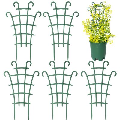 Generic 6pcs Tuteurs Pour Plantes Grimpantes - Treillis Empilable & Réutilisable - Support Solide Pour Légumes, Vignes Et Fleurs - Publicité Generic 6pcs Tuteurs Pour Plantes Grimpantes - Treillis Empilable & Réutilisable - Support Solide Pour Légumes, Vignes Et Fleurs - Publicité