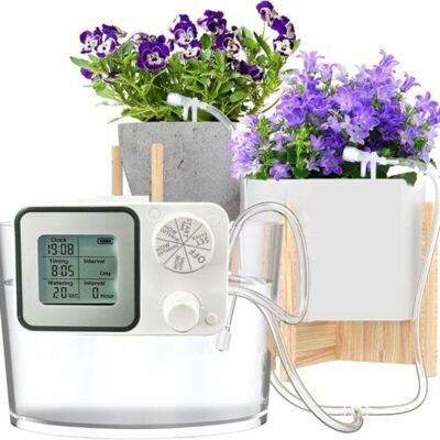 OEM Kit D'Irrigation Goutte À Goutte Automatique Pour 15 Plantes D'Intérieur En Pot, Détection Intelligente De L'Humidité, Arrosage Pour Balcon Et Serre - Publicité OEM Kit D'Irrigation Goutte À Goutte Automatique Pour 15 Plantes D'Intérieur En Pot, Détection Intelligente De L'Humidité, Arrosage Pour Balcon Et Serre - Publicité