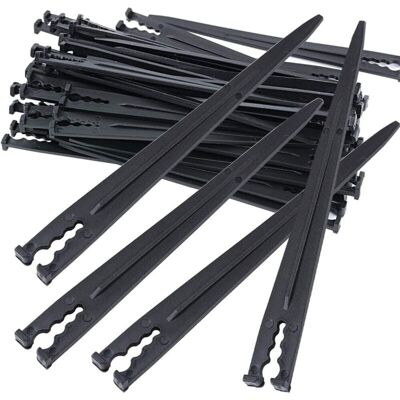 Melissa Lot De 50 Supports De Tuyau D'Arrosage Pour Tuyau D'Irrigation - Support D'Ancrage De Fixation Pour Tuyau D'Arrosage De Jardin - Accessoires Pour Tuyau D'Arrosage 4/7 Ou 3/5 - Publicité Melissa Lot De 50 Supports De Tuyau D'Arrosage Pour Tuyau D'Irrigation - Support D'Ancrage De Fixation Pour Tuyau D'Arrosage De Jardin - Accessoires Pour Tuyau D'Arrosage 4/7 Ou 3/5 - Publicité