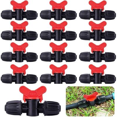 Scotch 20 Pièces Vanne Commutateur D'Irrigation Goutte Tube D'Irrigation Pe 16 Mm Raccords Verrouillage Barbelés Vannes Connecteurs Tuyau Vanne Barbelée Jardin - Arrêter/activer Le Débit D'Eau - Publicité Scotch 20 Pièces Vanne Commutateur D'Irrigation Goutte Tube D'Irrigation Pe 16 Mm Raccords Verrouillage Barbelés Vannes Connecteurs Tuyau Vanne Barbelée Jardin - Arrêter/activer Le Débit D'Eau - Publicité