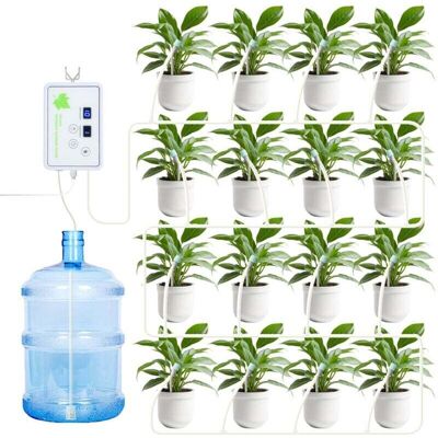 OEM Système D'Arrosage Automatique D'Intérieur Pour 16 Plantes En Pot. 100 Modes Arrosage Kit D'Irrigation Goutte À Goutte Automatique Rechargeabilité Pour Interieur. Balcons - Publicité OEM Système D'Arrosage Automatique D'Intérieur Pour 16 Plantes En Pot. 100 Modes Arrosage Kit D'Irrigation Goutte À Goutte Automatique Rechargeabilité Pour Interieur. Balcons - Publicité