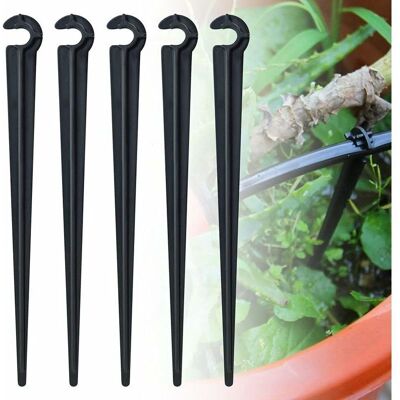 OEM 100 Pcs Support Tuyau Arrosage En Pe Piquet De Fixation Au Sol Porte Tuyau Arrosage De Φ De 7mm Accroche Tuyau Arrosage Piquet Goutte À Goutte Crochet Pour Tuyau Arrosage Irrigation Jardin - Publicité OEM 100 Pcs Support Tuyau Arrosage En Pe Piquet De Fixation Au Sol Porte Tuyau Arrosage De Φ De 7mm Accroche Tuyau Arrosage Piquet Goutte À Goutte Crochet Pour Tuyau Arrosage Irrigation Jardin - Publicité