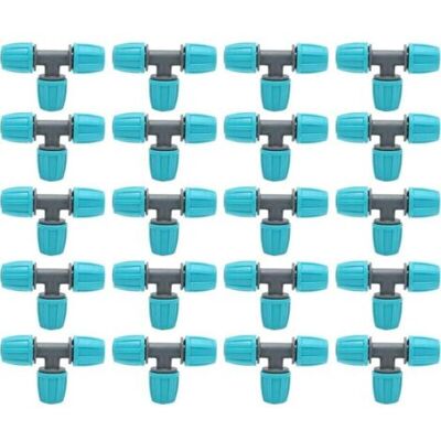 OEM 20pcs Raccords En T Barbelé, 16mm Raccords De Tuyau Barbelé Raccords Irrigation Goutte À Goutte Connecteurs En T De Tube Adaptateur 3 Voies Joints De Tuyau Pour Jardin Cour Arrosage Des Plantes - Publicité OEM 20pcs Raccords En T Barbelé, 16mm Raccords De Tuyau Barbelé Raccords Irrigation Goutte À Goutte Connecteurs En T De Tube Adaptateur 3 Voies Joints De Tuyau Pour Jardin Cour Arrosage Des Plantes - Publicité