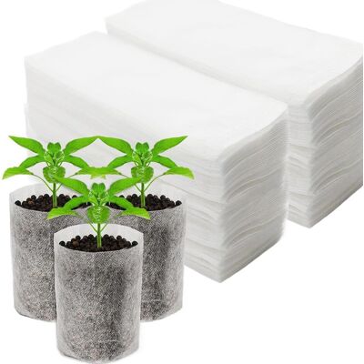 OEM Sacs De Semis, 200 Sacs Pour Plantes En Tissu Non Tissé, Sacs De Culture, Sacs En Polaire, Sacs Pour La Maternelle, Pour Faciliter La Culture Et Le Repiquage Des Jeunes Plants - Publicité OEM Sacs De Semis, 200 Sacs Pour Plantes En Tissu Non Tissé, Sacs De Culture, Sacs En Polaire, Sacs Pour La Maternelle, Pour Faciliter La Culture Et Le Repiquage Des Jeunes Plants - Publicité