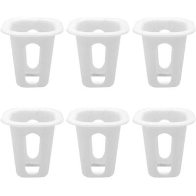 Melissa 50 Pièces En Plastique Jardin Net Tasses Plantation Panier Tasse Ensemble Jardin Mesh Slotted Pépinière Pots Nets Pour La Culture Hydroponique Aquaponique Orchidées - Publicité Melissa 50 Pièces En Plastique Jardin Net Tasses Plantation Panier Tasse Ensemble Jardin Mesh Slotted Pépinière Pots Nets Pour La Culture Hydroponique Aquaponique Orchidées - Publicité