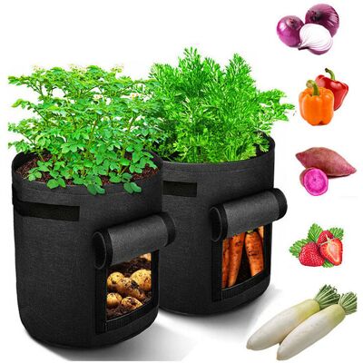 Scotch 2pcs Sac De Plantation De Pomme De Terre,10gallons Sac De Plantation De Jardin En Non-tissés,sac Pomme De Terre Avec La Fenêtre Et La Poignée,grand Sac Potager - Publicité Scotch 2pcs Sac De Plantation De Pomme De Terre,10gallons Sac De Plantation De Jardin En Non-tissés,sac Pomme De Terre Avec La Fenêtre Et La Poignée,grand Sac Potager - Publicité