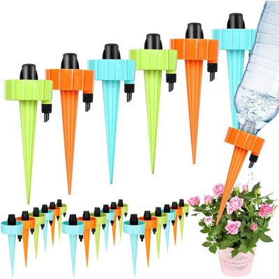 OEM 24pcs Irrigation Goutte À Goutte Kit, Arroseurs Automatiques Plantes Irrigation Système, Dispositif D'Arrosage À Vitesse Réglable Pour Plantes En Pot Dans Le Jardin, Intérieur, Extérieur - Publicité OEM 24pcs Irrigation Goutte À Goutte Kit, Arroseurs Automatiques Plantes Irrigation Système, Dispositif D'Arrosage À Vitesse Réglable Pour Plantes En Pot Dans Le Jardin, Intérieur, Extérieur - Publicité