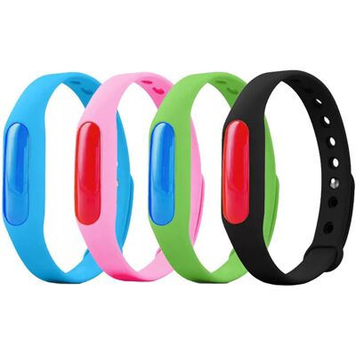MCKENSA Lot De 6 Bracelets Anti-moustiques En Silicone (couleurs Aléatoires), Étanches Et Anti-insectes, Pour Adultes Et Enfants. Publicité MCKENSA Lot De 6 Bracelets Anti-moustiques En Silicone (couleurs Aléatoires), Étanches Et Anti-insectes, Pour Adultes Et Enfants. Publicité