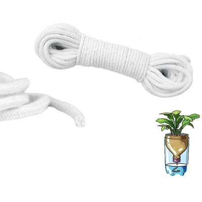 CONWHZC Corde Absorbante Capillaire Universelle De 10 Mètres, Pour Système De Drainage Hydroponique Et Arrosage Automatique, Blanche, 6 Mm - Publicité CONWHZC Corde Absorbante Capillaire Universelle De 10 Mètres, Pour Système De Drainage Hydroponique Et Arrosage Automatique, Blanche, 6 Mm - Publicité
