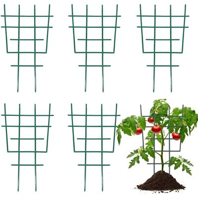 Generic 6pcs Support De Plantes En Plastique Treillis De Jardin Pour Plantes Grimpantes Cadre D'Escalade Pour Plantes Pot De Fleur Treillis Plante - Publicité Generic 6pcs Support De Plantes En Plastique Treillis De Jardin Pour Plantes Grimpantes Cadre D'Escalade Pour Plantes Pot De Fleur Treillis Plante - Publicité