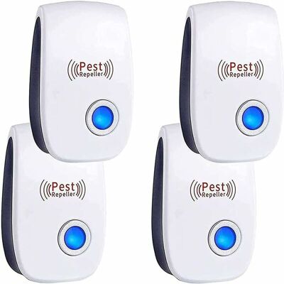 Melissa Ultrason Anti Moustique, 4 Pack Ultrason Souris Et Rats,répulsif Ultrason Anti-rongeurs Insectes & Intérieur Répulsif Électronique Anti Souris, Moustiques, Cafards, Rats, Fourmis, Araignées - Publicité Melissa Ultrason Anti Moustique, 4 Pack Ultrason Souris Et Rats,répulsif Ultrason Anti-rongeurs Insectes & Intérieur Répulsif Électronique Anti Souris, Moustiques, Cafards, Rats, Fourmis, Araignées - Publicité