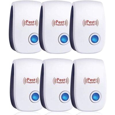 OEM Répulsif Ultrason Anti-rongeurs Insectes, 6 Pcs Ultrason Anti Moustique Ultrason Souris Et Rats, Intérieur Répulsif Électronique Insectes Pour Souris, Rats Fourmis Araignées Moustiques-crezuo - Publicité OEM Répulsif Ultrason Anti-rongeurs Insectes, 6 Pcs Ultrason Anti Moustique Ultrason Souris Et Rats, Intérieur Répulsif Électronique Insectes Pour Souris, Rats Fourmis Araignées Moustiques-crezuo - Publicité