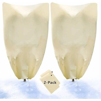 BRINSEA Voile Hivernage Plante , Bache D'Hivernage Rouleau, Sac Vegetaux Jardin, Housse De Protection Tomate Arbre Arbuste Citronnier Olivier Palmier (2pc (cordon), 80 X 100 Cm) 56vingt - Publicité BRINSEA Voile Hivernage Plante , Bache D'Hivernage Rouleau, Sac Vegetaux Jardin, Housse De Protection Tomate Arbre Arbuste Citronnier Olivier Palmier (2pc (cordon), 80 X 100 Cm) 56vingt - Publicité