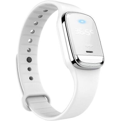 FLAMMKRAFT Bracelet Anti-moustiques Avec Thermomètre Et Horloge Led Intelligente Pour L'Extérieur - Publicité FLAMMKRAFT Bracelet Anti-moustiques Avec Thermomètre Et Horloge Led Intelligente Pour L'Extérieur - Publicité