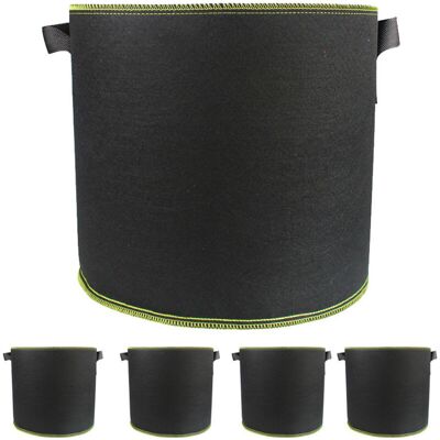 OEM 5 Pcs Sac À Plantes Non Tissé 5 Gallons Sac Plantation Pomme De Terre Légumes-crezuo - Publicité OEM 5 Pcs Sac À Plantes Non Tissé 5 Gallons Sac Plantation Pomme De Terre Légumes-crezuo - Publicité