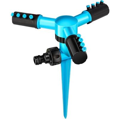 SCORPIO Arroseur De Jardin Plastique Arroseur De Pelouse Automatique À 360° Arroseur D'Eau Pulvérisateur Durable À 3 Bras Pour Jardin Et L'Irrigation Pastorale - Publicité SCORPIO Arroseur De Jardin Plastique Arroseur De Pelouse Automatique À 360° Arroseur D'Eau Pulvérisateur Durable À 3 Bras Pour Jardin Et L'Irrigation Pastorale - Publicité