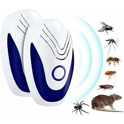 FOGSHIELD (bleu Foncé) Répulsif Antiparasitaire À Ultrasons, Paquet De 2 Répulsifs Pour Souris, Sans Danger Pour Les Humains, Répulsif Contre Les Insectes, Répulsif Pour Souris, Cafards, Fourmis, Moustiques - Publicité FOGSHIELD (bleu Foncé) Répulsif Antiparasitaire À Ultrasons, Paquet De 2 Répulsifs Pour Souris, Sans Danger Pour Les Humains, Répulsif Contre Les Insectes, Répulsif Pour Souris, Cafards, Fourmis, Moustiques - Publicité