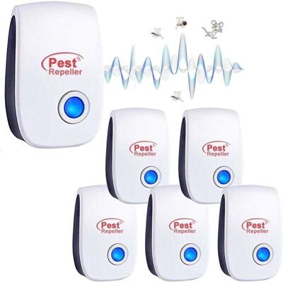 OEM Répulsif Ultrason Anti-rongeurs Insectes, 6 Pcs Ultrason Anti Moustique Ultrason Souris Et Rats, Intérieur Répulsif Électronique Insectes Pour Souris, Rats Fourmis Araignées Moustiques-crezuo - Publicité OEM Répulsif Ultrason Anti-rongeurs Insectes, 6 Pcs Ultrason Anti Moustique Ultrason Souris Et Rats, Intérieur Répulsif Électronique Insectes Pour Souris, Rats Fourmis Araignées Moustiques-crezuo - Publicité
