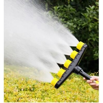 Generic Arroseur De Jardin Multi-têtes, Pulvérisateur Potager 5 Trous - Publicité Generic Arroseur De Jardin Multi-têtes, Pulvérisateur Potager 5 Trous - Publicité