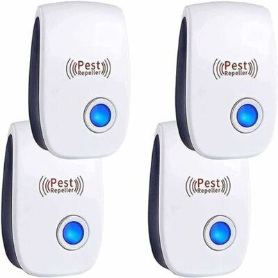 ETNZEBC Ultrason Anti Moustique, 4 Pack Ultrason Souris Et Rats,répulsif Ultrason Anti-rongeurs Insectes & Intérieur Répulsif Électronique Anti Souris, Moustiques, Cafards, Rats, Fourmis, Araignées - Publicité ETNZEBC Ultrason Anti Moustique, 4 Pack Ultrason Souris Et Rats,répulsif Ultrason Anti-rongeurs Insectes & Intérieur Répulsif Électronique Anti Souris, Moustiques, Cafards, Rats, Fourmis, Araignées - Publicité