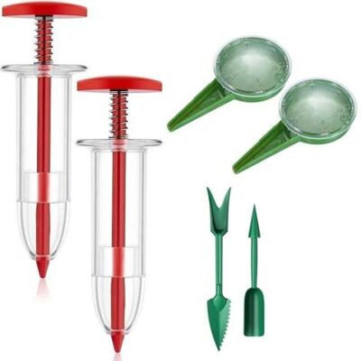 ABYSSE Distributeur De Graines, Mini-jardinière En 6 Pièces, Pot De Fleurs, Jardinière Manuelle, Petites Graines, Outil De Plantation Pour Légumes Et Fleurs - Publicité ABYSSE Distributeur De Graines, Mini-jardinière En 6 Pièces, Pot De Fleurs, Jardinière Manuelle, Petites Graines, Outil De Plantation Pour Légumes Et Fleurs - Publicité