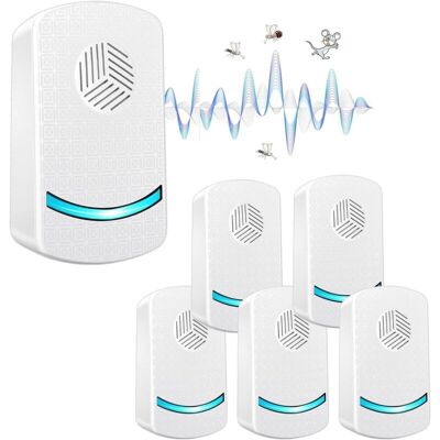 OEM 6 Pcs Repulsif Ultrason Souris Anti-rongeurs Insectes,ultrason Anti Moustique Ultrason Souris Et Rats, Insectes Répulsif Électronique Anti Souris, Rats, Fourmis, Araignées, Moustiques, Cafards-dou - Publicité OEM 6 Pcs Repulsif Ultrason Souris Anti-rongeurs Insectes,ultrason Anti Moustique Ultrason Souris Et Rats, Insectes Répulsif Électronique Anti Souris, Rats, Fourmis, Araignées, Moustiques, Cafards-dou - Publicité