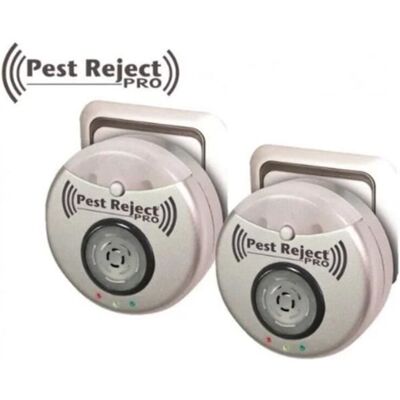 FANGMEDIA Pest Reject Pro Lot De 2 - Répulsif Anti Rongeurs Et Insectes - Avec Technologie Électromagnétique Et Ultrasons Pour Faire Fuir Les - Publicité FANGMEDIA Pest Reject Pro Lot De 2 - Répulsif Anti Rongeurs Et Insectes - Avec Technologie Électromagnétique Et Ultrasons Pour Faire Fuir Les - Publicité