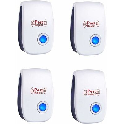 OEM Lot De 4 Répulsifs Antiparasitaires À Ultrasons - Répulsif Électronique Pour Souris Et Rats - Répulsif Antiparasitaire Pour Insectes Et Araignées-crezuo - Publicité OEM Lot De 4 Répulsifs Antiparasitaires À Ultrasons - Répulsif Électronique Pour Souris Et Rats - Répulsif Antiparasitaire Pour Insectes Et Araignées-crezuo - Publicité