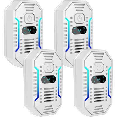 OEM Ultrason Anti Moustique, 4 Pack Ultrason Souris Et Rats & Insectes Répulsif Électronique, Répulsif Ultrason Pour Anti Souris, Rats Fourmis Araignées Moustiques-dou - Publicité OEM Ultrason Anti Moustique, 4 Pack Ultrason Souris Et Rats & Insectes Répulsif Électronique, Répulsif Ultrason Pour Anti Souris, Rats Fourmis Araignées Moustiques-dou - Publicité