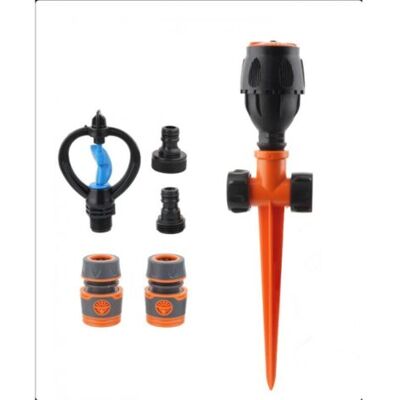 Bunthaus Sprinkler De Jardin 1 Sets À 360 ° Sprinkler À Pelouse Rotatif 1/2sprinklers Pour Cour Avec Pieu Connectable Sprinkler System For Irrigation, Sprinklers For Yard - Publicité Bunthaus Sprinkler De Jardin 1 Sets À 360 ° Sprinkler À Pelouse Rotatif 1/2sprinklers Pour Cour Avec Pieu Connectable Sprinkler System For Irrigation, Sprinklers For Yard - Publicité