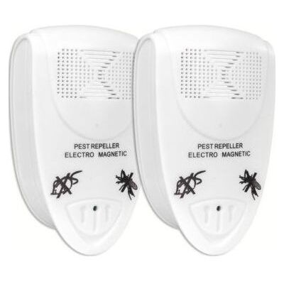 Vision Lot De 4 Répulsifs Anti-nuisibles À Ultrasons - Idéal Pour Les Souris Et Les Rats, Efficace Contre Les Cafards, Les Fourmis, Les Moustiques, Les Mouches, Les Araignées Et Les Mites. Publicité Vision Lot De 4 Répulsifs Anti-nuisibles À Ultrasons - Idéal Pour Les Souris Et Les Rats, Efficace Contre Les Cafards, Les Fourmis, Les Moustiques, Les Mouches, Les Araignées Et Les Mites. Publicité