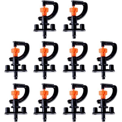 SANS MARQUE 10pcs Micro Irrigation Drippers Buse,g Type Micro Arroseur Buse Avec Micro-asperseur Rotatif 360° Réglable Tête D'Aspersion Micro Brouillard Pour Le Jardin Arroseur D'Irrigation Pour Plante - Publicité SANS MARQUE 10pcs Micro Irrigation Drippers Buse,g Type Micro Arroseur Buse Avec Micro-asperseur Rotatif 360° Réglable Tête D'Aspersion Micro Brouillard Pour Le Jardin Arroseur D'Irrigation Pour Plante - Publicité