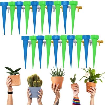Scotch Kit D'Irrigation Goutte À Goutte 20 Pièces Bouteille Arrosage Automatique Réglable Intérieur Extérieur Plantes - Publicité Scotch Kit D'Irrigation Goutte À Goutte 20 Pièces Bouteille Arrosage Automatique Réglable Intérieur Extérieur Plantes - Publicité