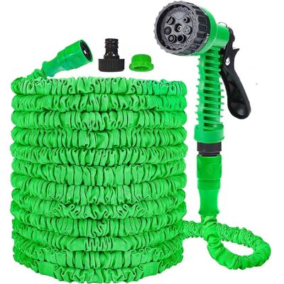 BLEOSAN 37.5m (vert)tuyau D'Arrosage Extensible De Pour Jardin Flexible Avec Pistolet Pulvérisateur 7 Fonctions, Tuyau D'Arrosage Extensible Magique Pour Jardinage, Lavage De Voiture - Publicité BLEOSAN 37.5m (vert)tuyau D'Arrosage Extensible De Pour Jardin Flexible Avec Pistolet Pulvérisateur 7 Fonctions, Tuyau D'Arrosage Extensible Magique Pour Jardinage, Lavage De Voiture - Publicité