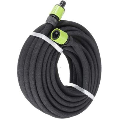 SCORPIO Tuyau Arroseur Goutte-à-goutte, Tube Poreux Pour L'Arrosage Des Massifs Et Des Haies, Noir, Plastique, Laiton, Caoutchouc - 15m - Publicité SCORPIO Tuyau Arroseur Goutte-à-goutte, Tube Poreux Pour L'Arrosage Des Massifs Et Des Haies, Noir, Plastique, Laiton, Caoutchouc - 15m - Publicité