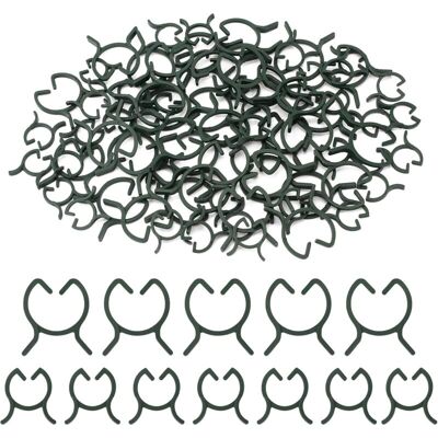 Melissa 200 Pièces Clips De Support Pour Plantes,attache En Plastique Clips Plante,clips De Fixation Plantes Grimpantes,clips De Jardin,pour Fruit,légume,tomates-m+l - Publicité Melissa 200 Pièces Clips De Support Pour Plantes,attache En Plastique Clips Plante,clips De Fixation Plantes Grimpantes,clips De Jardin,pour Fruit,légume,tomates-m+l - Publicité