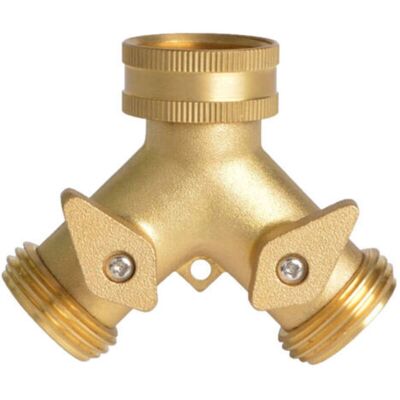 URSUS Raccord Pour Circuit D'Arrosage,arroseur Raccord De Tuyaux 2 Sorties, Distributeur Raccord D'Arrosage Connecteur Prolongateur Adaptateur À Robinet Nez De Robinet Y Sélecteur Pour Jardin Serre - Publicité URSUS Raccord Pour Circuit D'Arrosage,arroseur Raccord De Tuyaux 2 Sorties, Distributeur Raccord D'Arrosage Connecteur Prolongateur Adaptateur À Robinet Nez De Robinet Y Sélecteur Pour Jardin Serre - Publicité