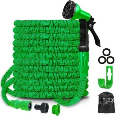 Vision Tuyau D'Arrosage Extensible De 50 Pieds Avec 8 Fonctions Et Pistolet Pulvérisateur, Tuyau D'Arrosage Extensible Léger Avec Raccords De 3/4 - Publicité Vision Tuyau D'Arrosage Extensible De 50 Pieds Avec 8 Fonctions Et Pistolet Pulvérisateur, Tuyau D'Arrosage Extensible Léger Avec Raccords De 3/4 - Publicité