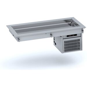 MATÉRIEL CHR PRO Cuve Réfrigérée Drop-in 80 Mm - 2 À 5 Bacs Gn 1/1 - Combisteel - Publicité MATÉRIEL CHR PRO Cuve Réfrigérée Drop-in 80 Mm - 2 À 5 Bacs Gn 1/1 - Combisteel - Publicité