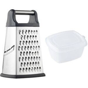 OEM Râpe 4 Côtés En Acier Inoxydable - Râpe De Cuisine Pour Râper Grossièrement Et Fine, Pour Fruits, Légumes, Carottes, Fromage, Passe Au Lave-vaisselle,argent, Une Pièce, - Publicité OEM Râpe 4 Côtés En Acier Inoxydable - Râpe De Cuisine Pour Râper Grossièrement Et Fine, Pour Fruits, Légumes, Carottes, Fromage, Passe Au Lave-vaisselle,argent, Une Pièce, - Publicité