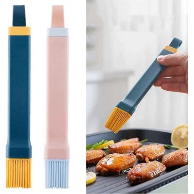 LEDE Lot De 2 Pinceaux À Huile En Silicone, Pinceaux À Pâtisserie En Silicone De Qualité Alimentaire Pour La Cuisine. Publicité LEDE Lot De 2 Pinceaux À Huile En Silicone, Pinceaux À Pâtisserie En Silicone De Qualité Alimentaire Pour La Cuisine. Publicité
