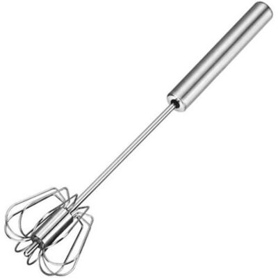 Bunthaus Fouet Semi-automatique En Acier Inoxydable, Batteur À Œufs Multifonction, Batteur, Fouet Et Mélange, Pour Œufs, Mousseur À Lait, Gâteau, Pâte Et Autres Gadgets De Cuisine - Publicité Bunthaus Fouet Semi-automatique En Acier Inoxydable, Batteur À Œufs Multifonction, Batteur, Fouet Et Mélange, Pour Œufs, Mousseur À Lait, Gâteau, Pâte Et Autres Gadgets De Cuisine - Publicité
