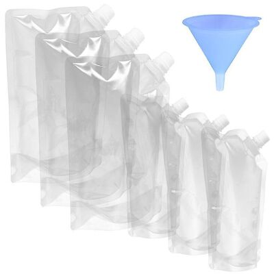 YUDO Lot De 7 Sachets Pour Liquides - Publicité YUDO Lot De 7 Sachets Pour Liquides - Publicité