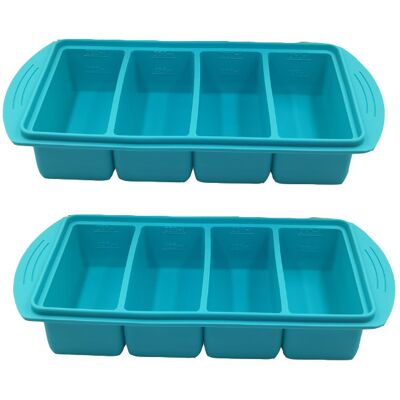 OEM Plateau Silifreeze - Récipient De Congélation En Silicone Avec Couvercle, Moule À Glaçons Et Plateau De Conservation Pour Soupes, Sauces Et Plus Encore. Publicité OEM Plateau Silifreeze - Récipient De Congélation En Silicone Avec Couvercle, Moule À Glaçons Et Plateau De Conservation Pour Soupes, Sauces Et Plus Encore. Publicité