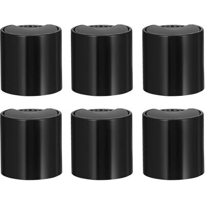 LISATR Lot De 6 Bouchons Plats À Épaulement Pour Flacons De Lotion Corporelle En Plastique De 250 Ml-2.60x2.60x2.60cm-black - Publicité LISATR Lot De 6 Bouchons Plats À Épaulement Pour Flacons De Lotion Corporelle En Plastique De 250 Ml-2.60x2.60x2.60cm-black - Publicité